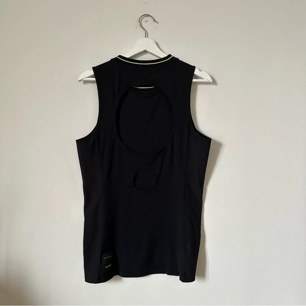 Lululemon Inner Expanse Tank * x Roksanda Black Sleeveless Top